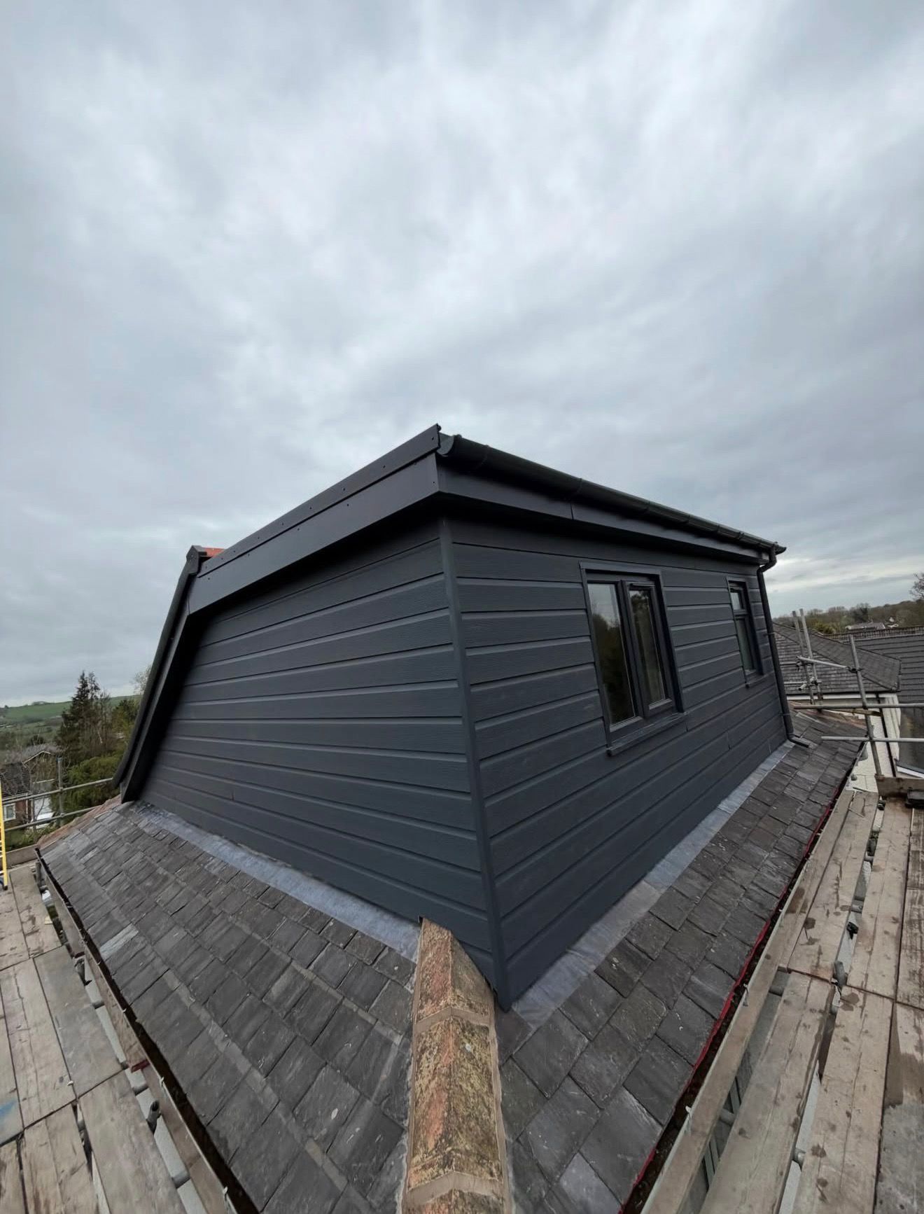 Dormer loft conversion in Chorley fully framed and weathertight