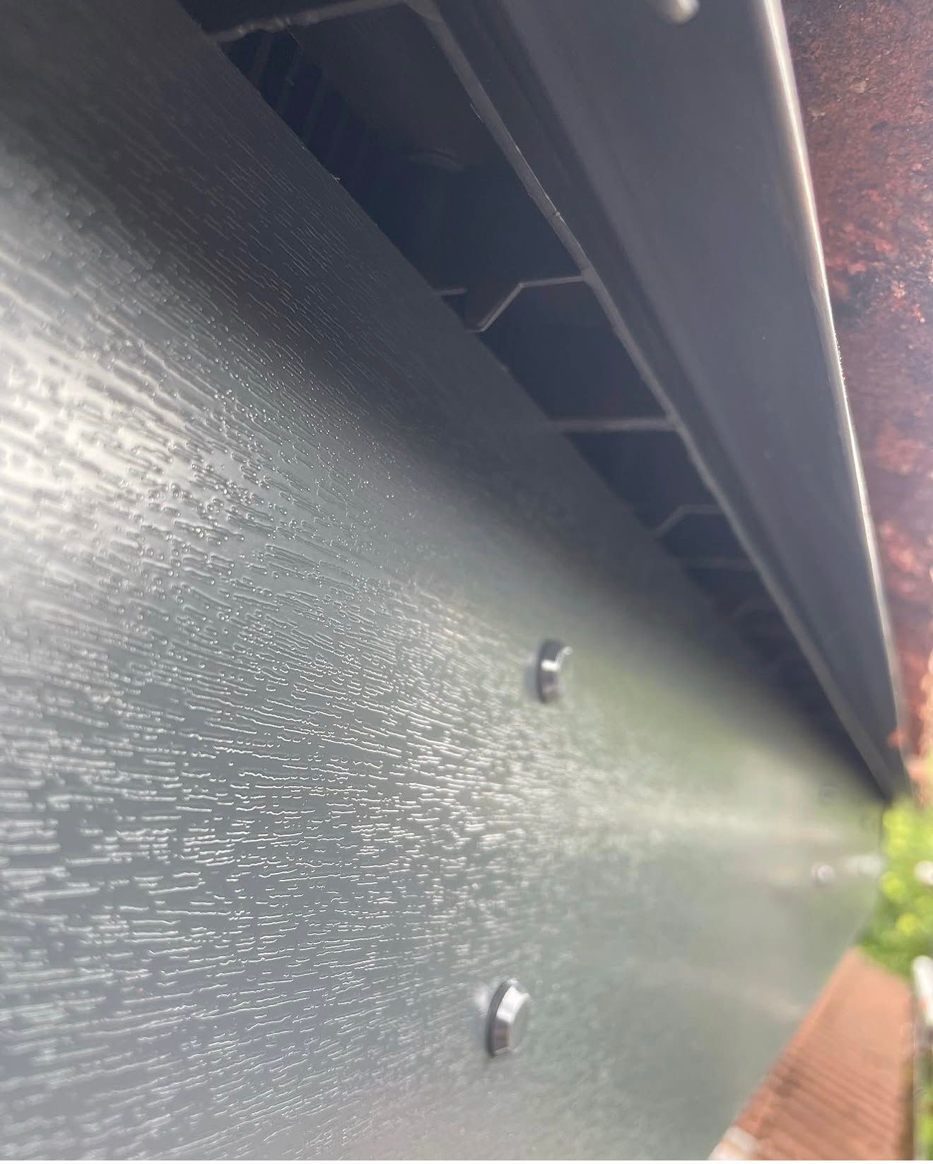 Completed fascia, soffit and gutter replacement in Manchester