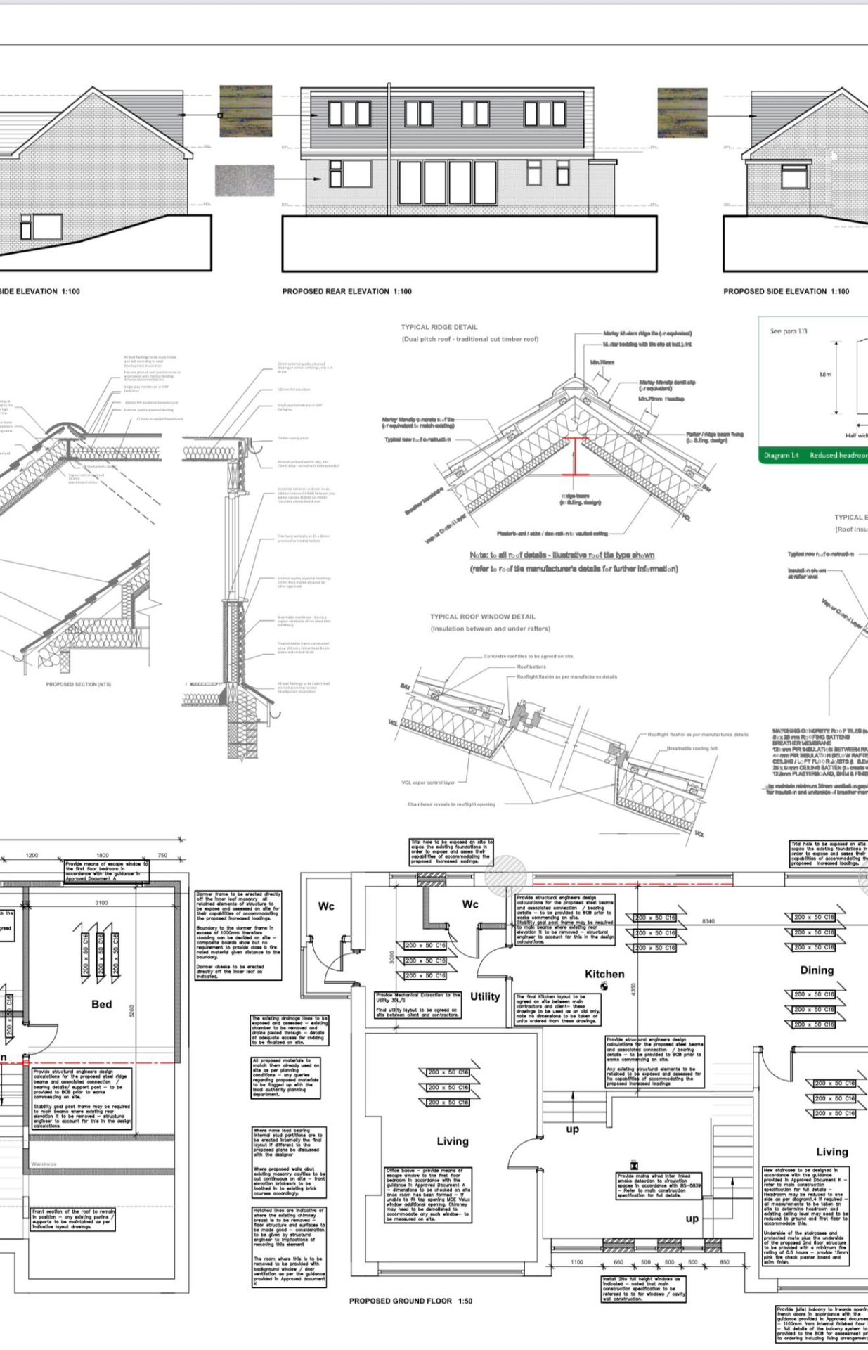 Grasscroft Oldham project external joinery and cladding