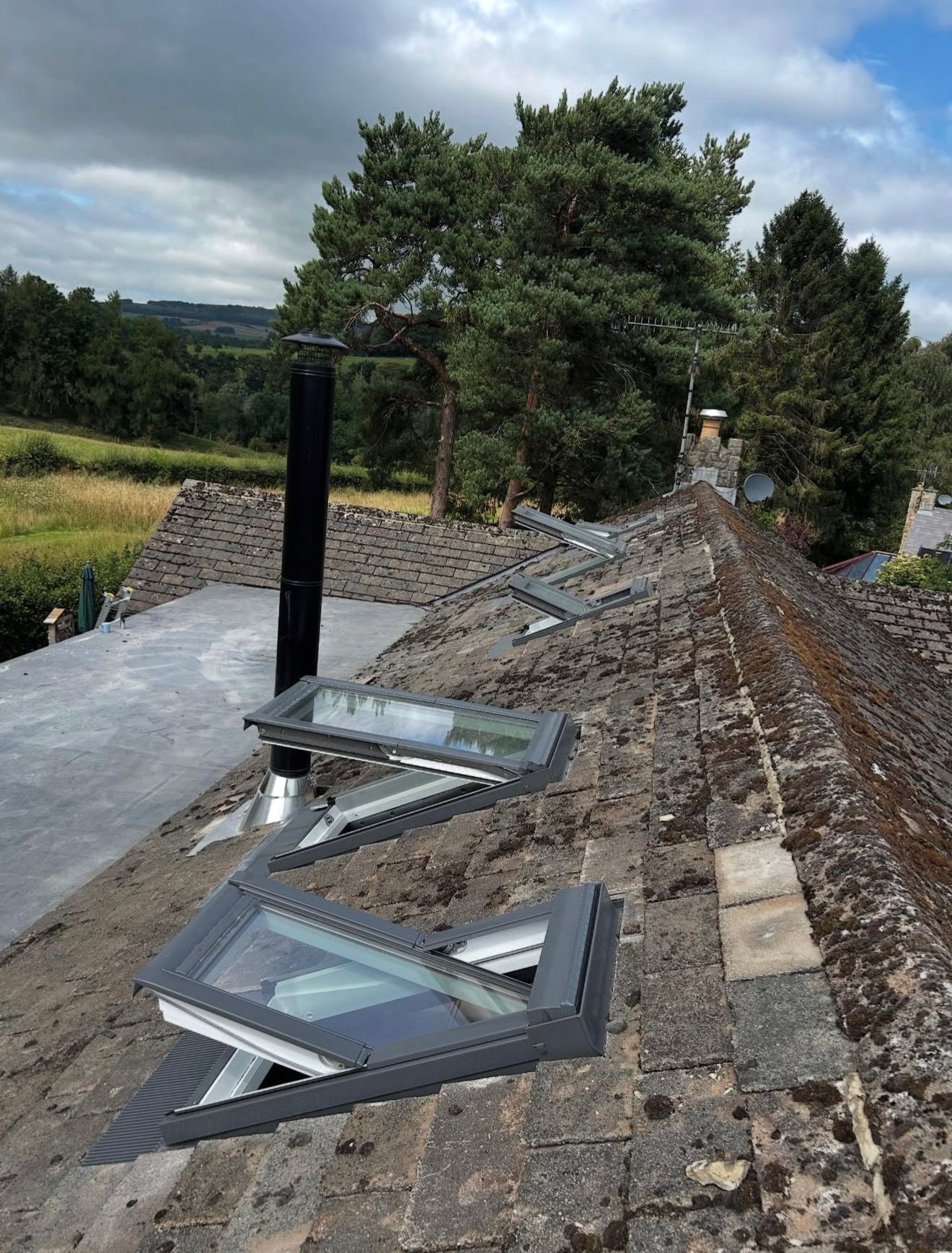Velux watertight shell loft conversion structural works in progress