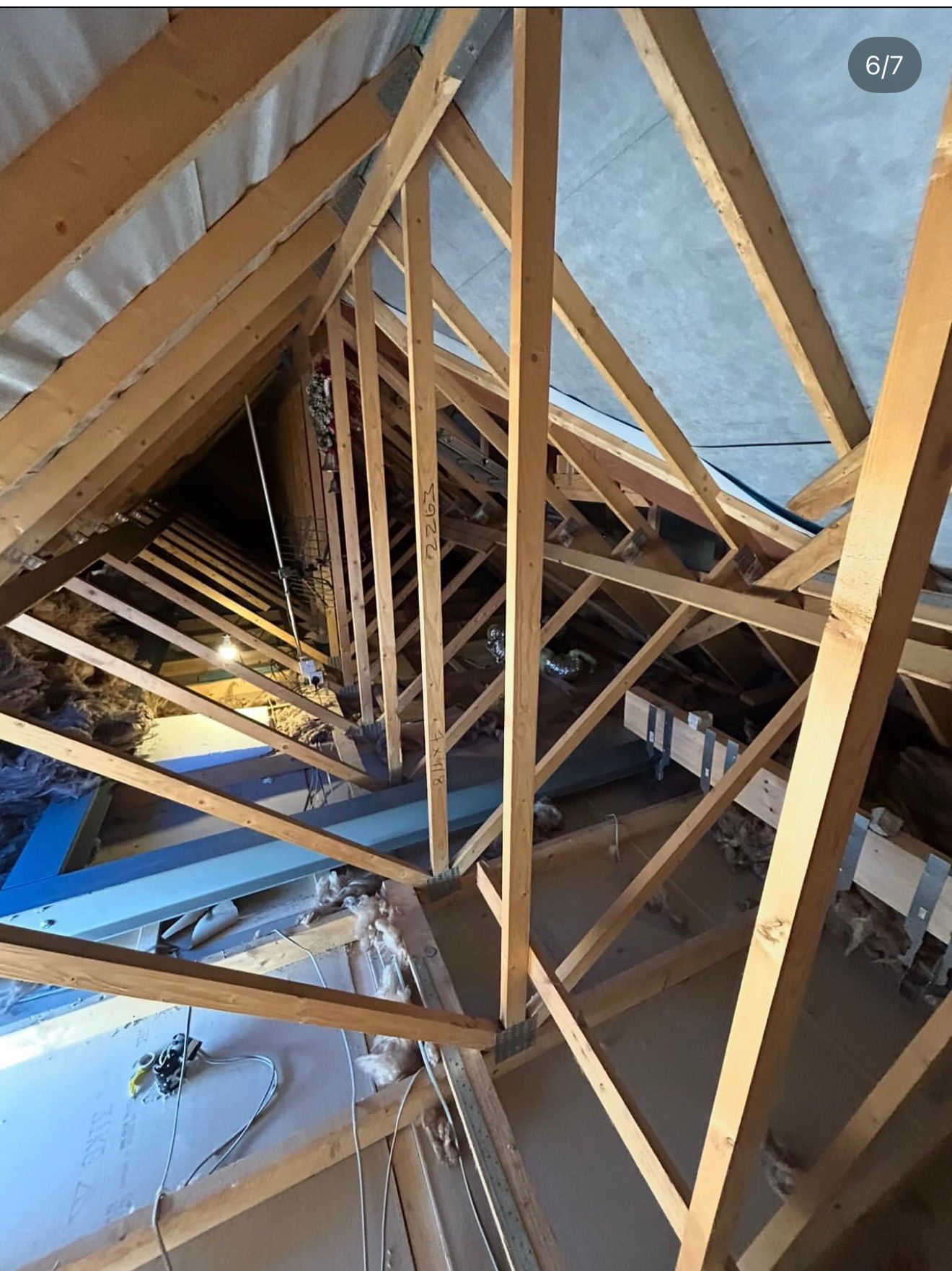 Dormer shell construction progress in Westhoughton, Bolton