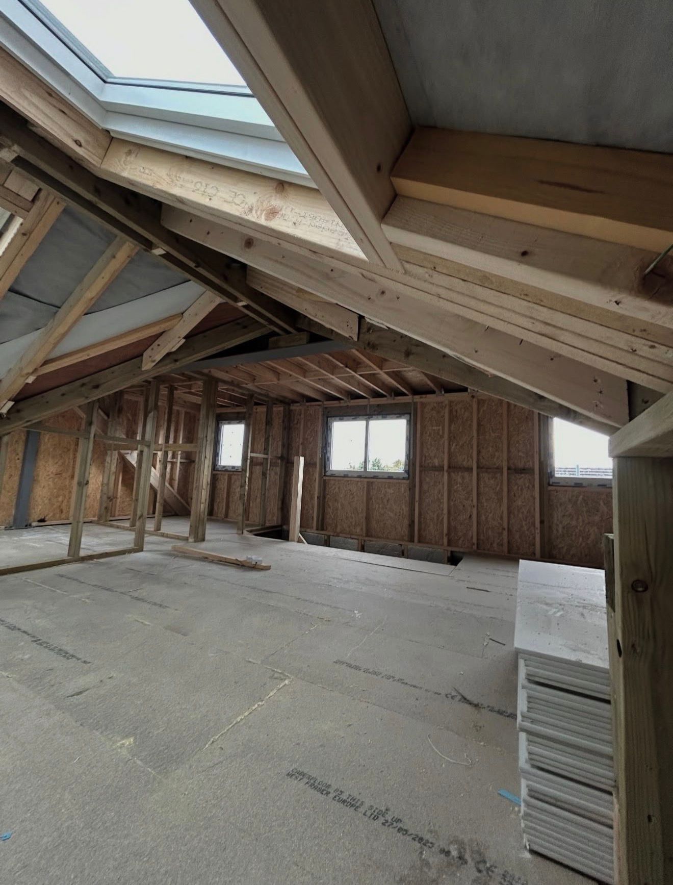 Westhoughton dormer loft conversion clad and weathertight